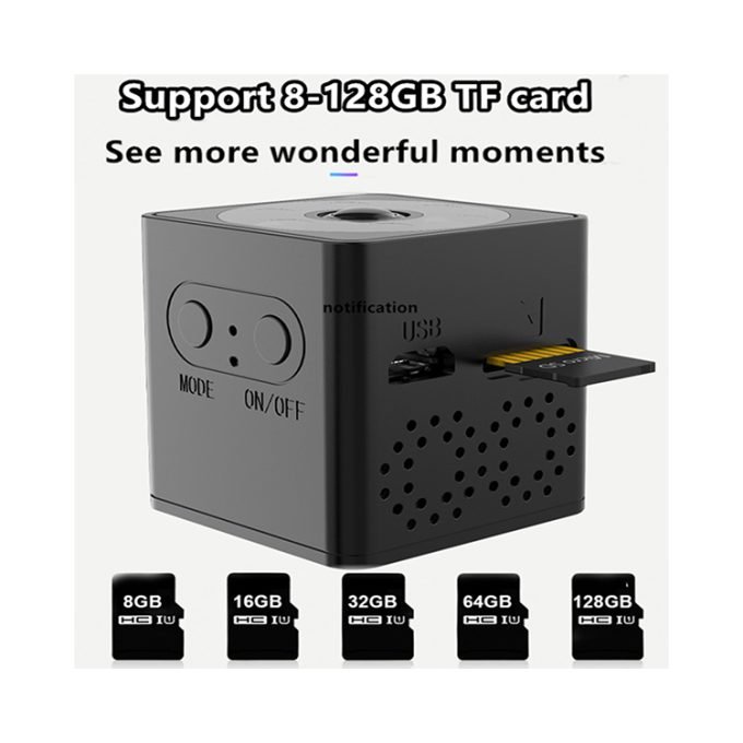 Built-In Speaker Small Wifi Mini Wireless iP Camera